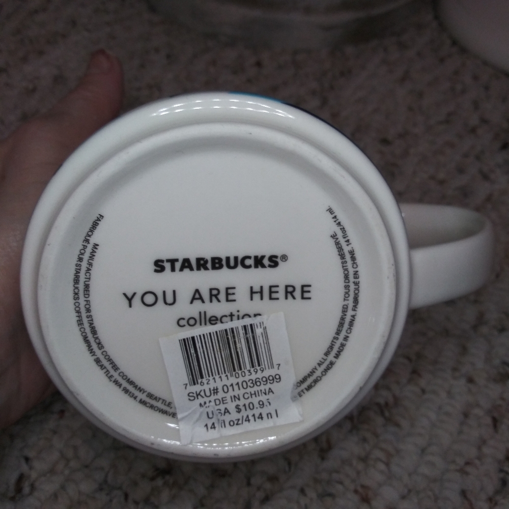 Starbucks 2017 Alabama You Are Here Collectible Coffee Mug - Picture 6 of 7
